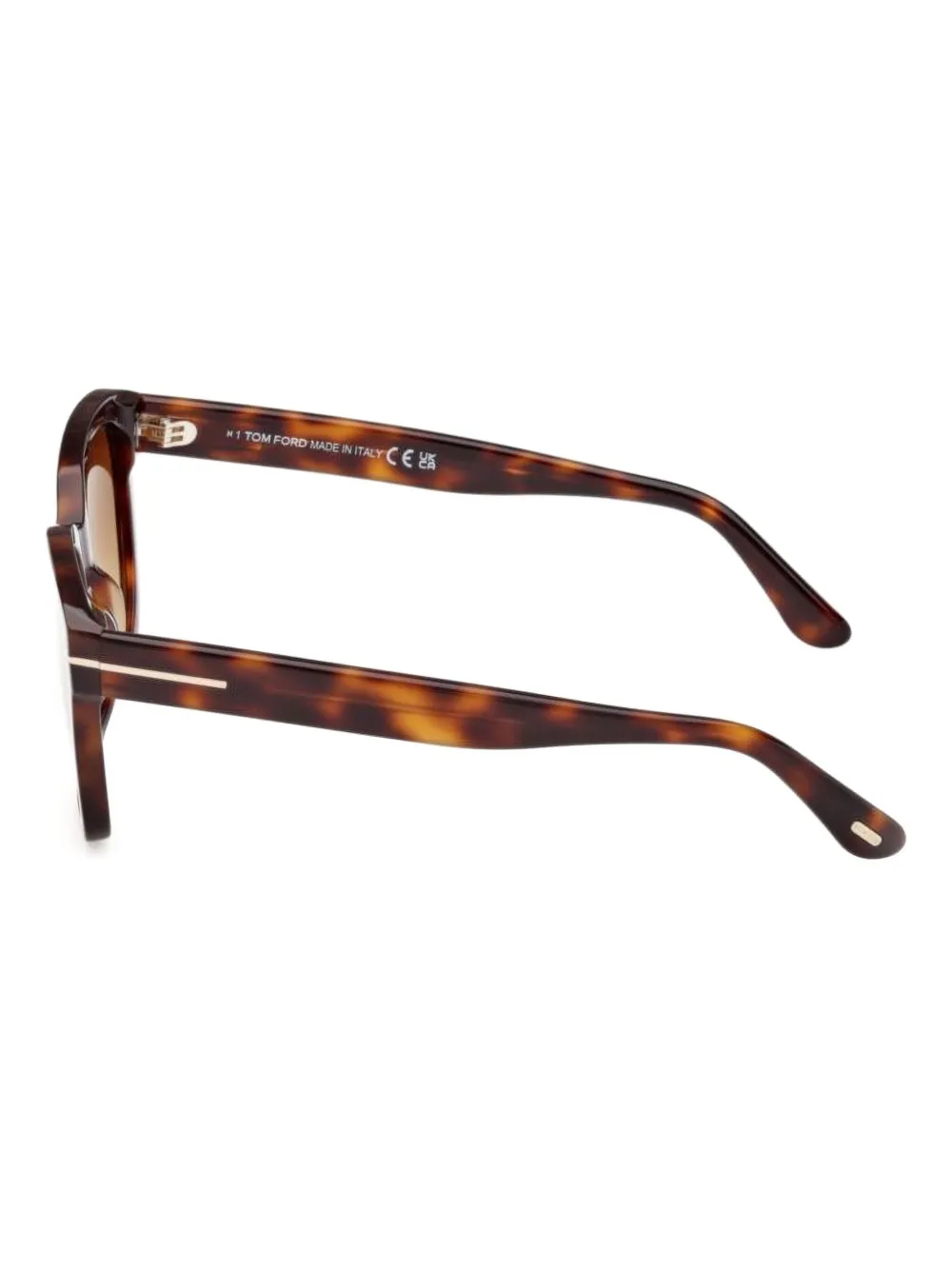 TOM FORD Eyewear tortoiseshell square-frame sunglasses Bruin