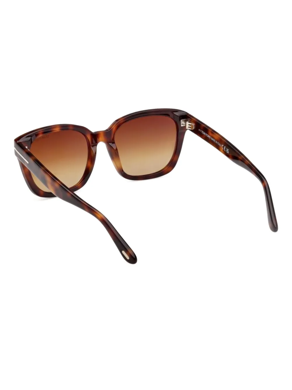 TOM FORD Eyewear tortoiseshell square-frame sunglasses Bruin