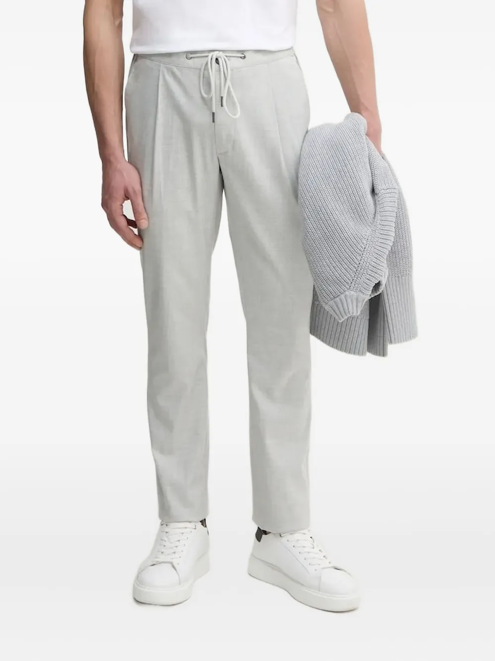 Michael Kors drawstring-waist pants Grijs