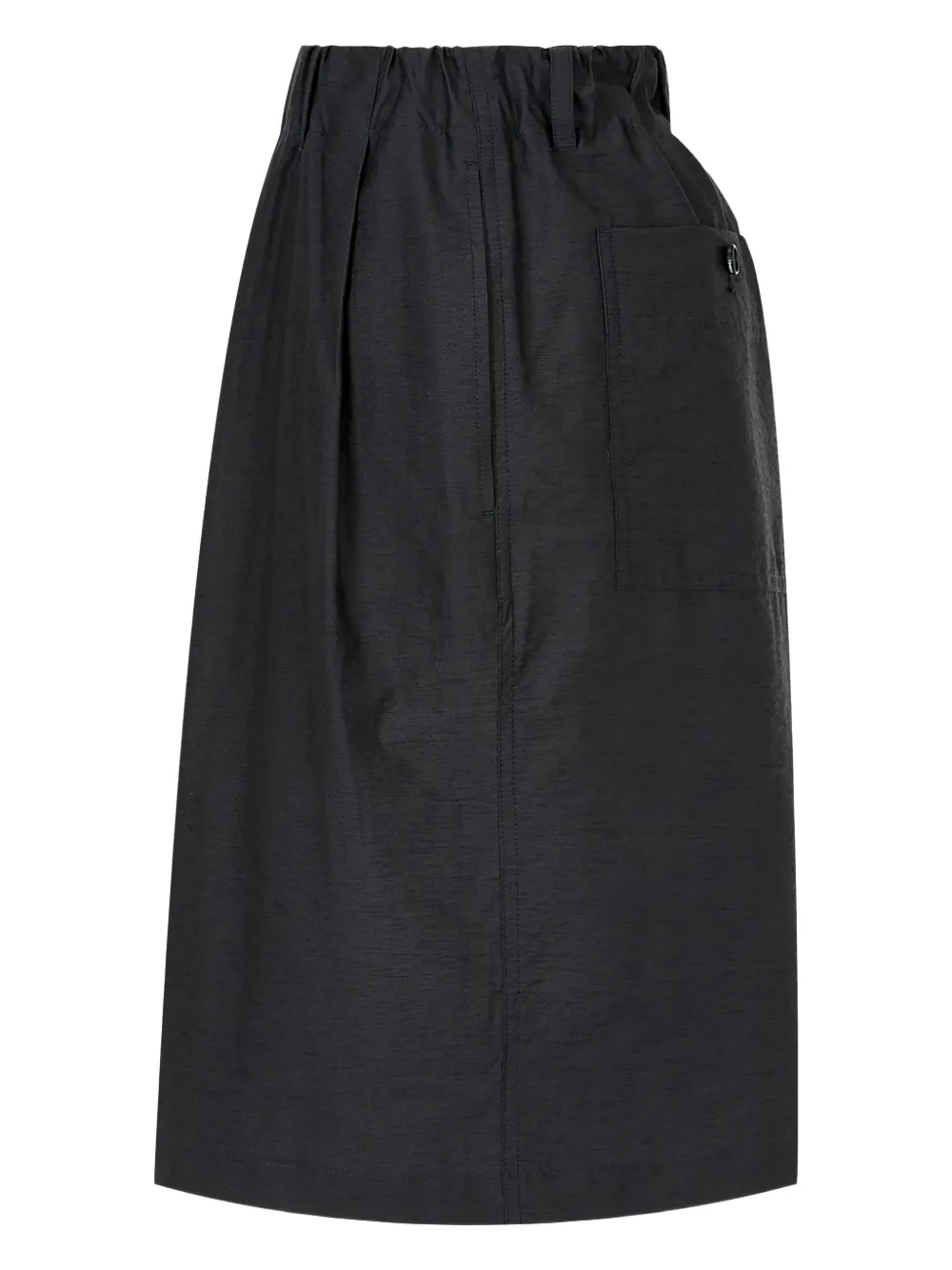 STUDIO TOMBOY Geplooide shorts met wijde pijpen Grijs