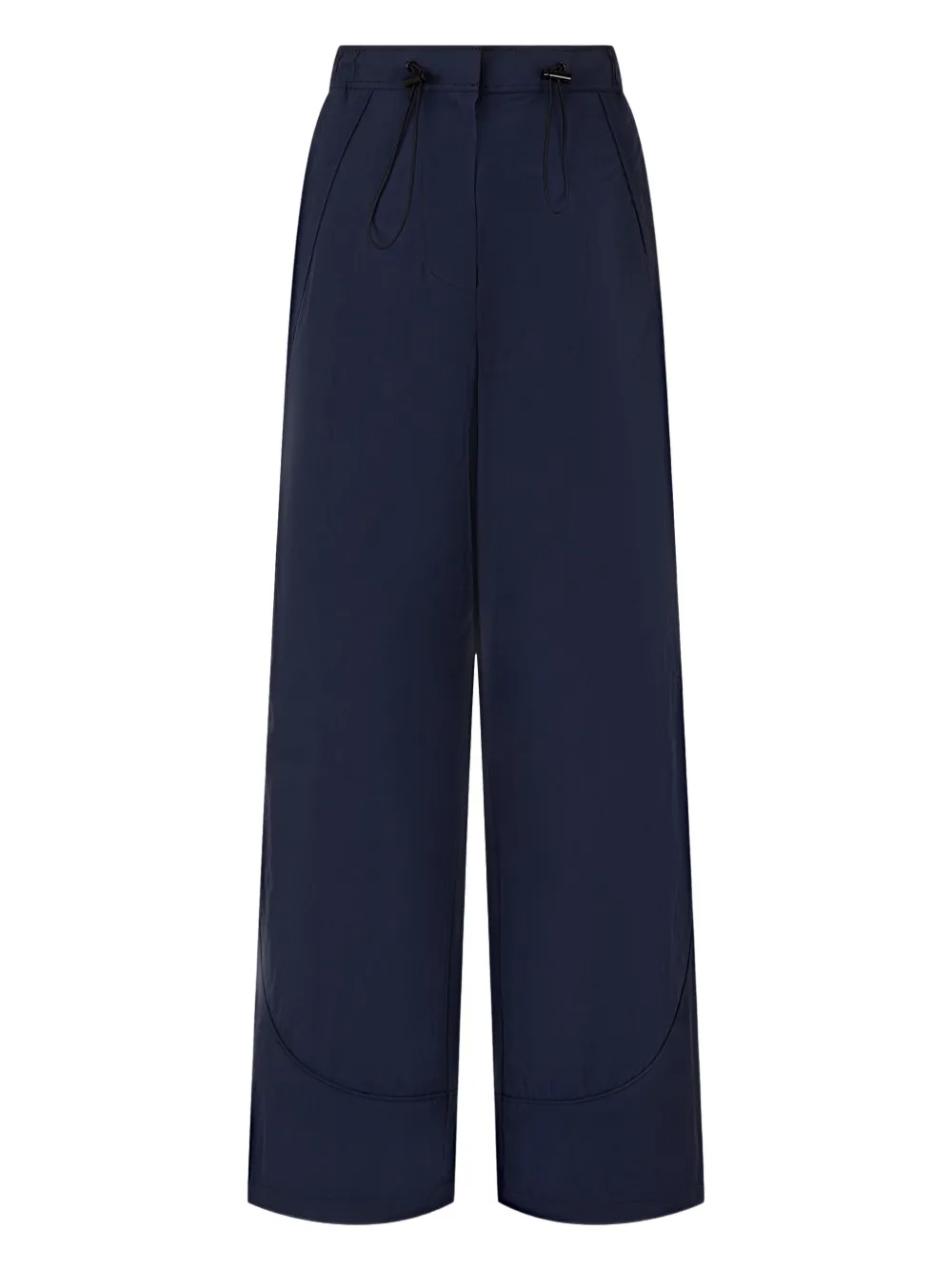Studio Tomboy Wide-leg Drawstring Trousers In Blue