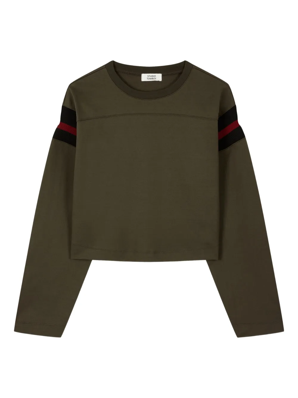 STUDIO TOMBOY Cropped top Groen