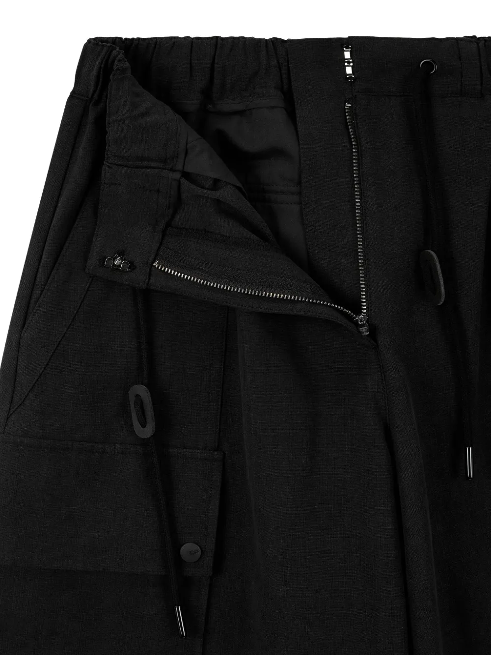 STUDIO TOMBOY Shorts met cargo zak Zwart