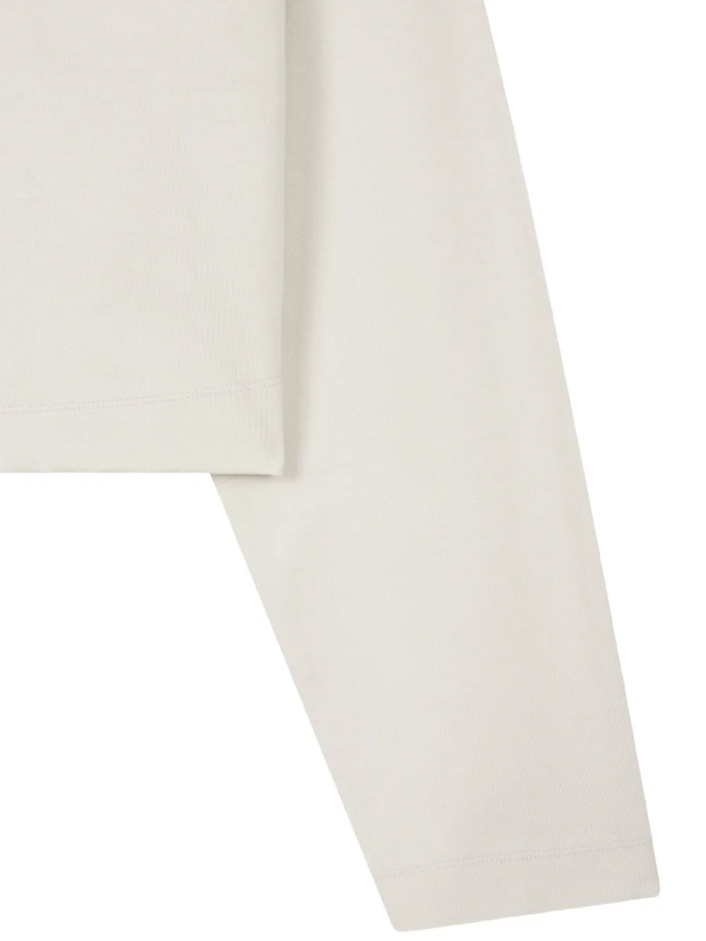 STUDIO TOMBOY Top met contrasterende streep en lange mouwen Beige