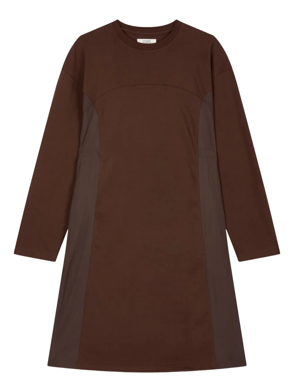 STUDIO TOMBOY Jurk met vlakken Rood