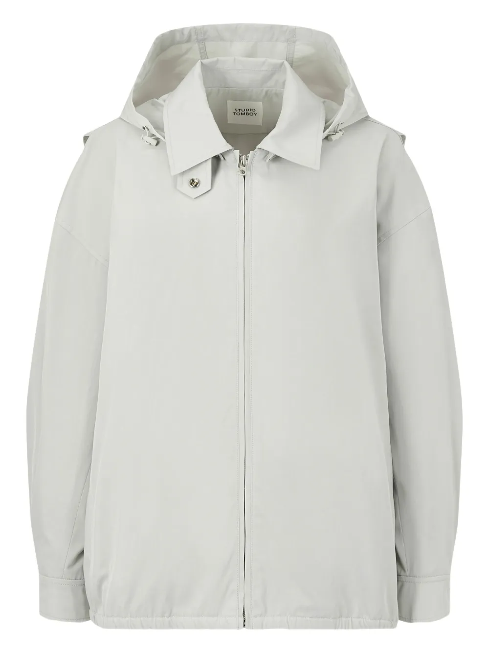 STUDIO TOMBOY hooded lightweight jacket | Grey | Image 1