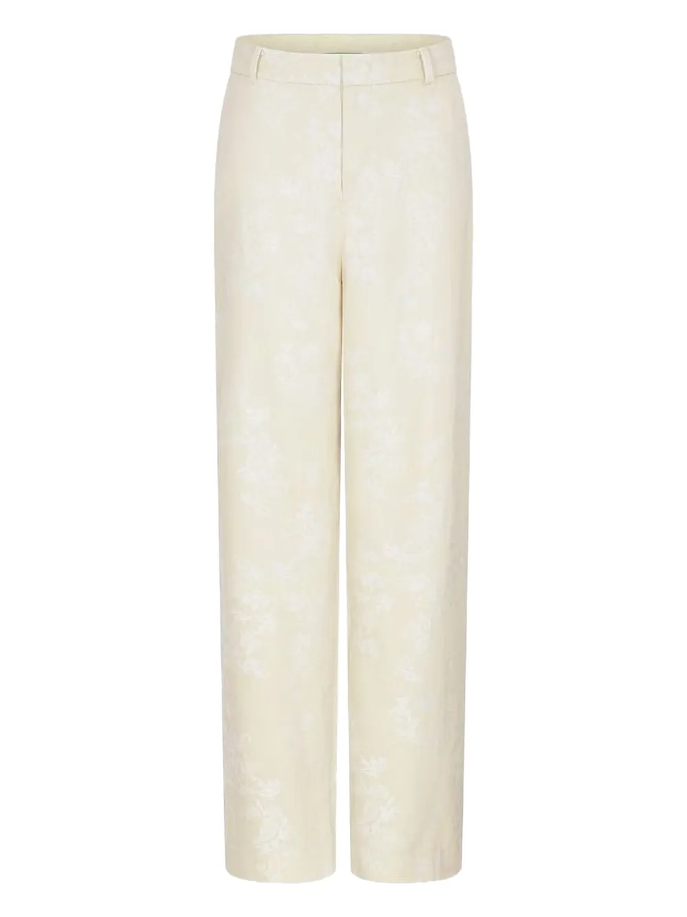 Shanghai Tang jacquard trousers | White | Image 1