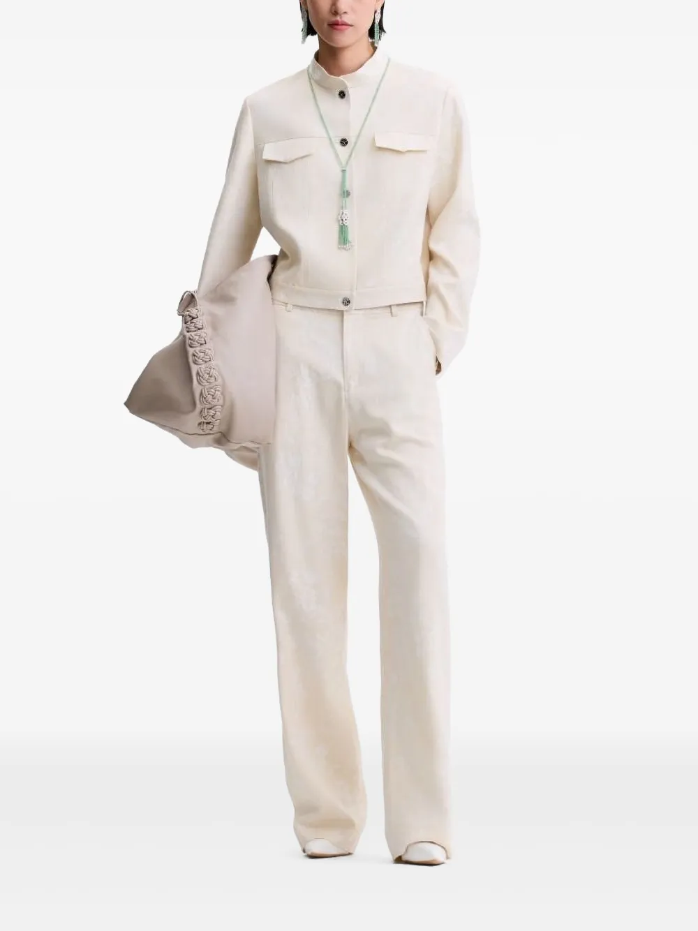 Shanghai Tang jacquard jacket | Fitted Jackets | Image 2