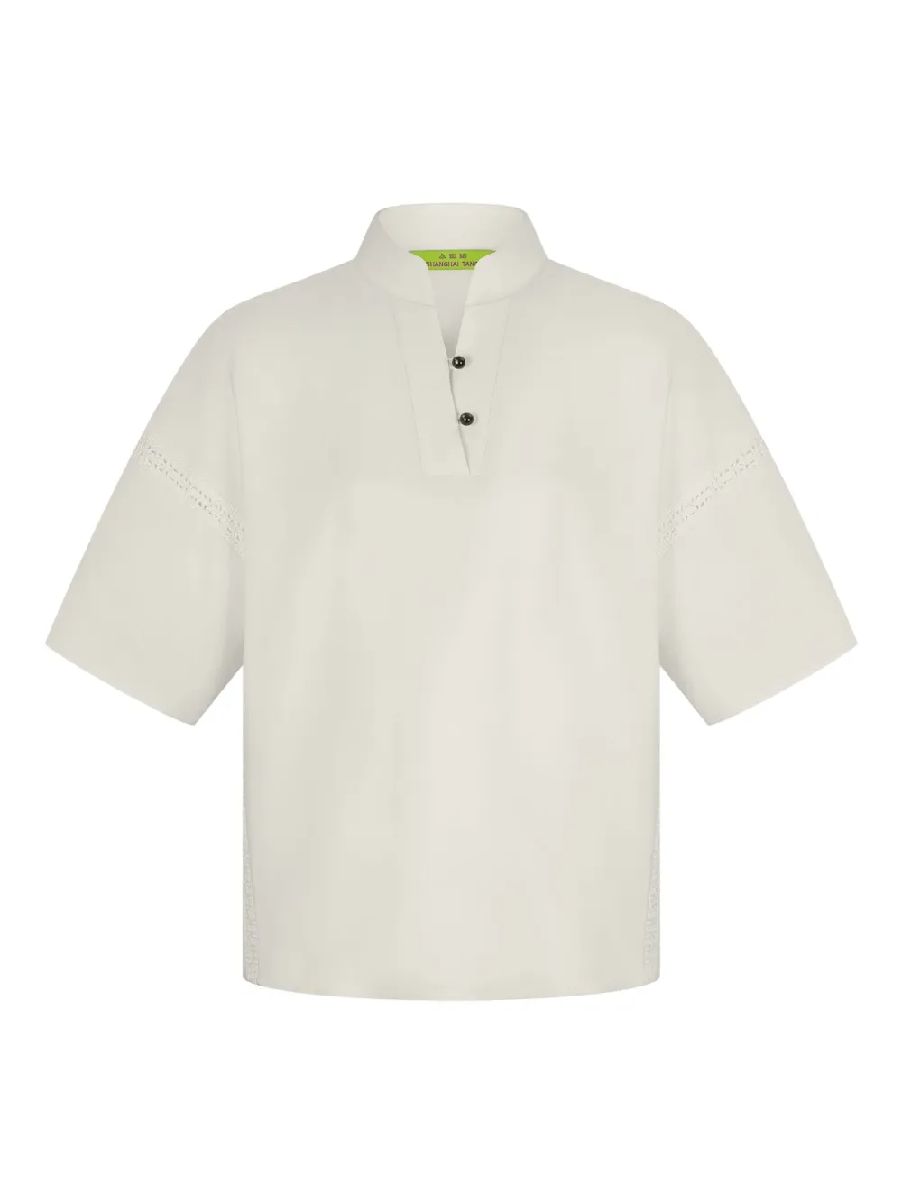 Shanghai Tang silk shirt - ホワイト Shanghai Tang silk shirt - ホワイト