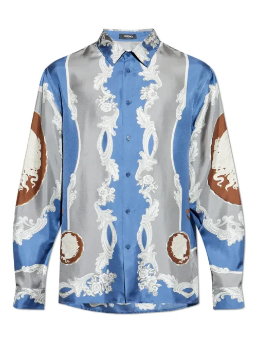 Chemise à imprimé Medusa Cameo - Versace - Modalova