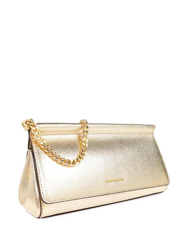 Michael Kors Medium Carmine Metallic Shoulder Bag | Gold | FARFETCH ZA