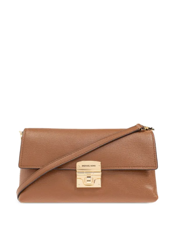 Michael Michael Kors Medium Addie Shoulder Bag | Brown | FARFETCH RO