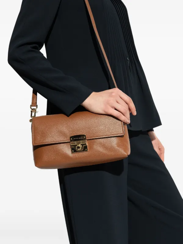 Michael Michael Kors Medium Addie Shoulder Bag | Brown | FARFETCH RO