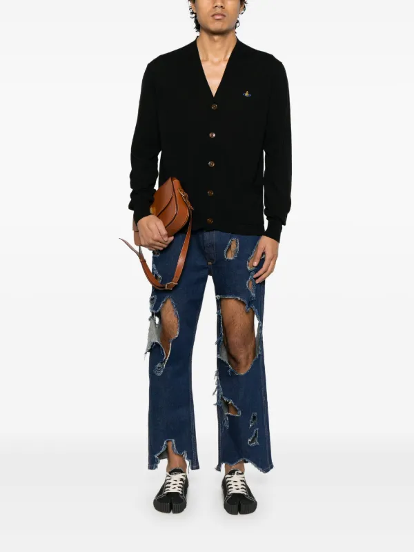 Vivienne Westwood Alex カーディガン | ブラック | FARFETCH JP