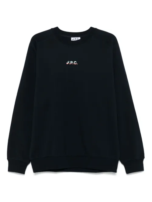 A.P.C. x Asics sweat Lake - Bleu - A.P.C. - Modalova