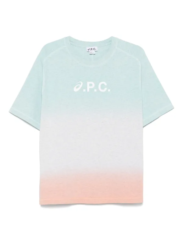 A.P.C. 関税込 APC X ASICS ウィンドTシャツ A.P.C. APC × ASICS アーペーセー アシックス コラボ 半袖 T