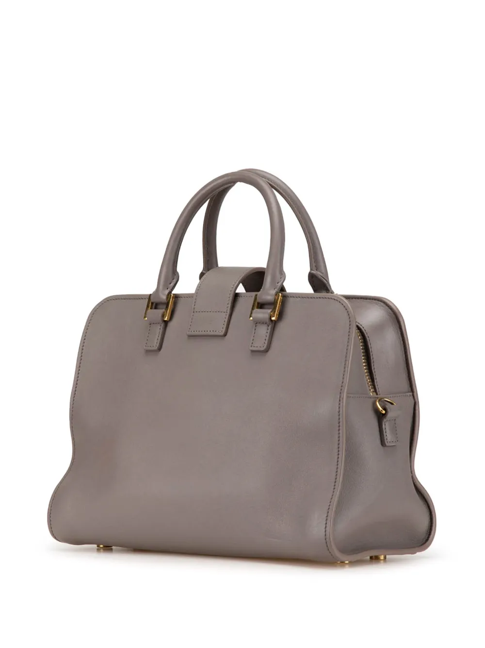 Saint Laurent Pre-Owned 2014 Baby Leather Monogram Cabas satchel | Bags | Image 2
