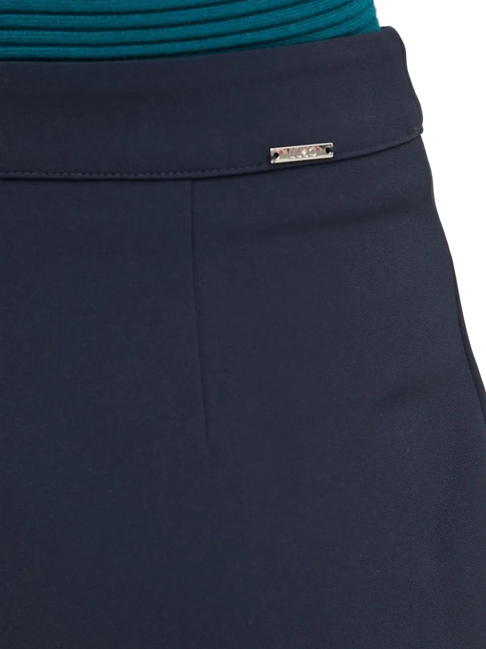 Liu •jo Button-up Midi Skirt In Blue