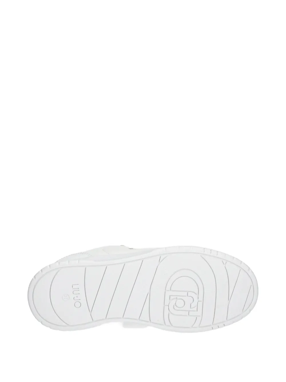 Liu •jo Logo-detail Lace-up Sneakers In White