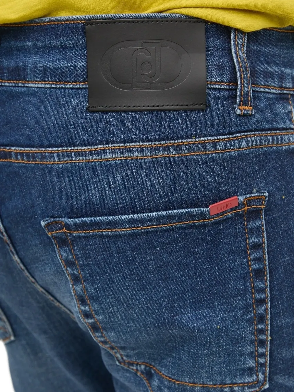LIU JO logo-plaque jeans Blauw
