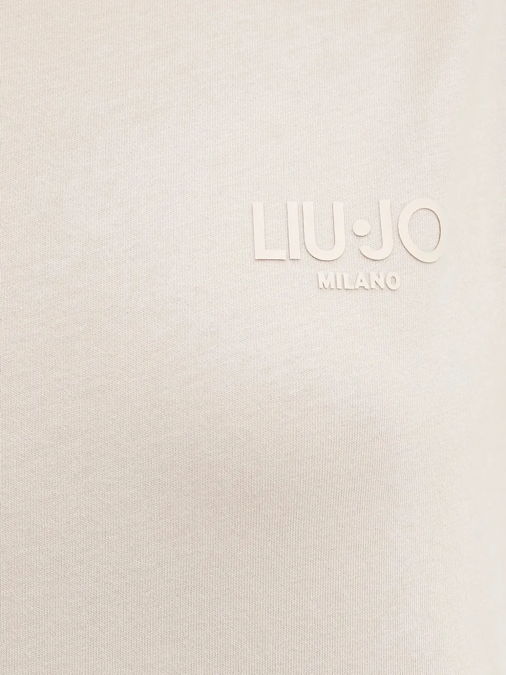 LIU JO Top met ruchemouwen Beige