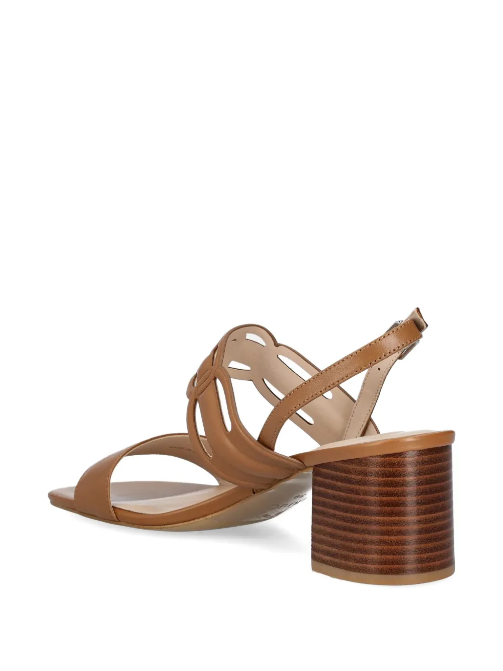 LIU JO 60mm strappy block-heeled sandals Brown