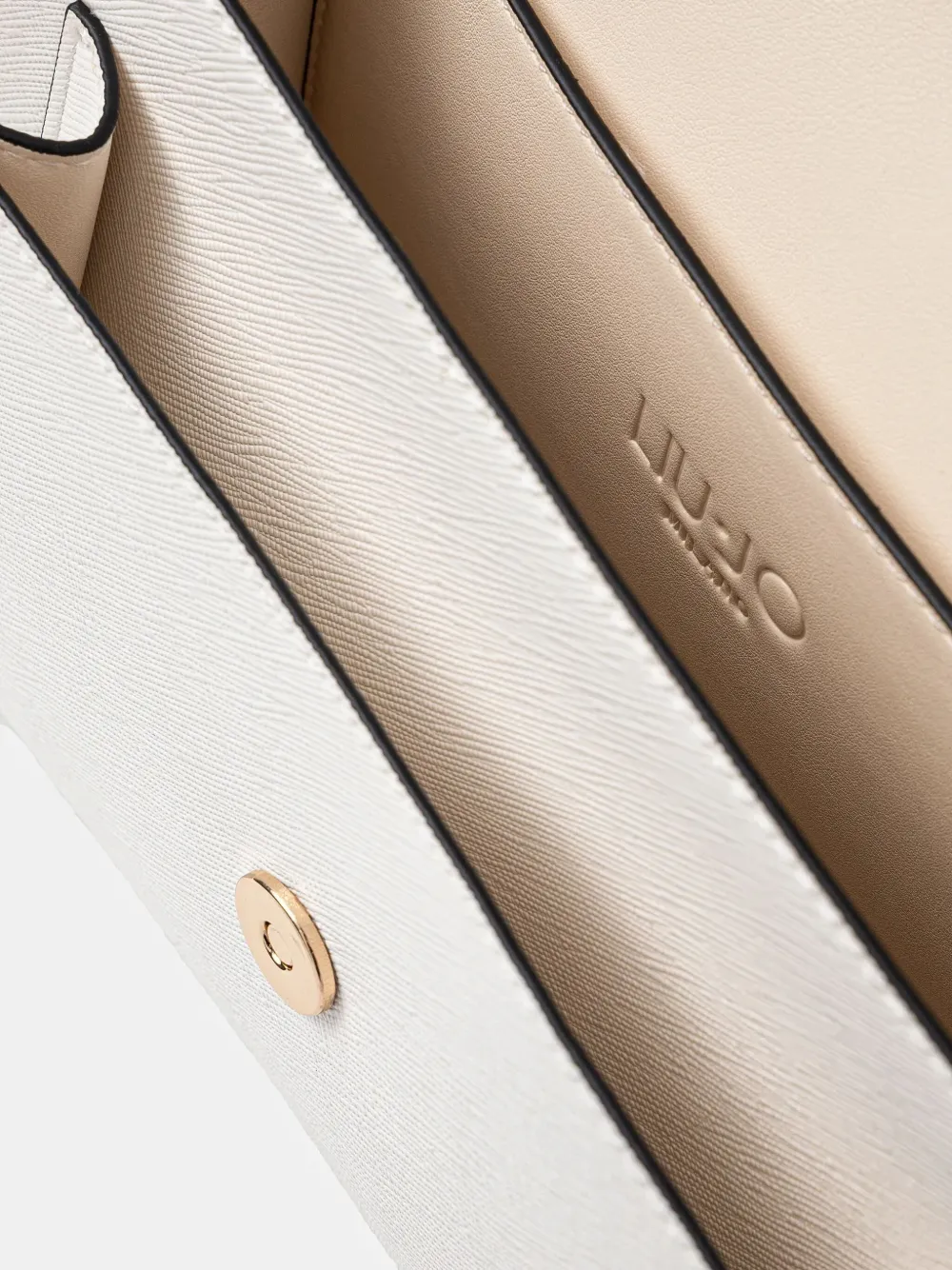 LIU JO Crossbodytas met logo-reliëf Wit
