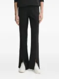 LIU JO split-hem pants - Black