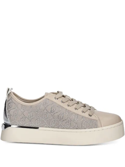 LIU JO tenis con perforaciones y detalles metalizados