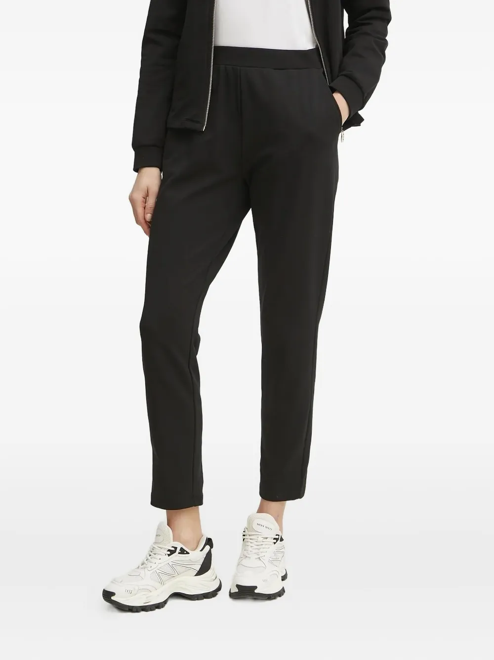 LIU JO elasticated-waist track pants | Black | Image 1