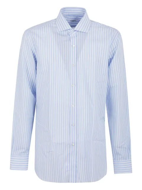 Buonamassa striped cotton shirt