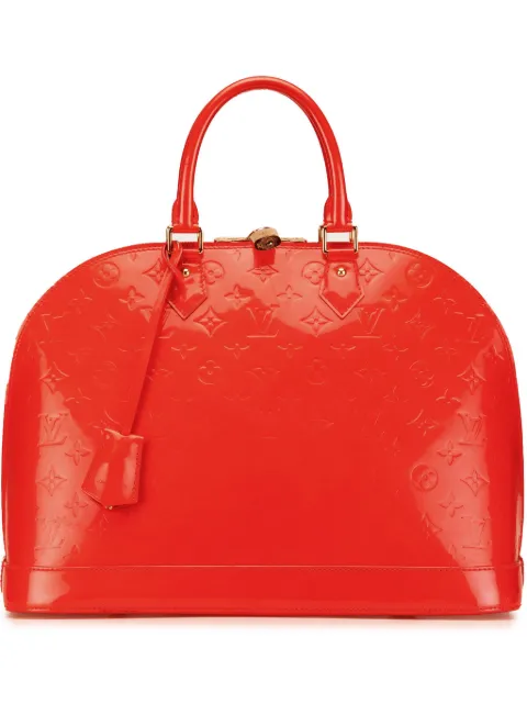Louis Vuitton Pre-Owned 2012 Monogram Vernis Alma GM handbag