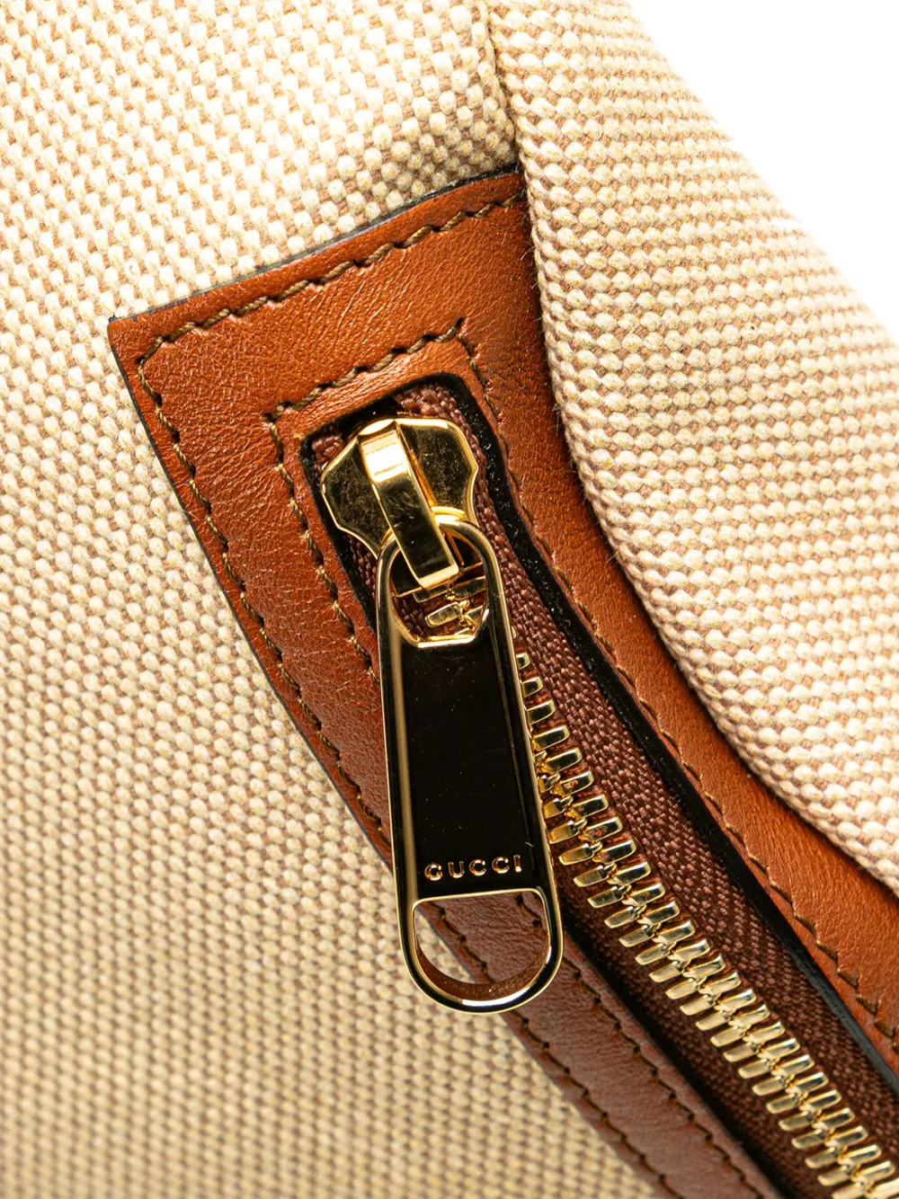 Gucci Pre-Owned Marsupio in tela con decorazione Web 2000-2015 | Image 5