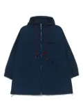 Merci hooded jacket - Blue