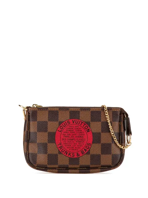 Louis Vuitton Pre-Owned 2009 Damier Ebene Trunks and Bags Mini Pochette Accessoires handbag