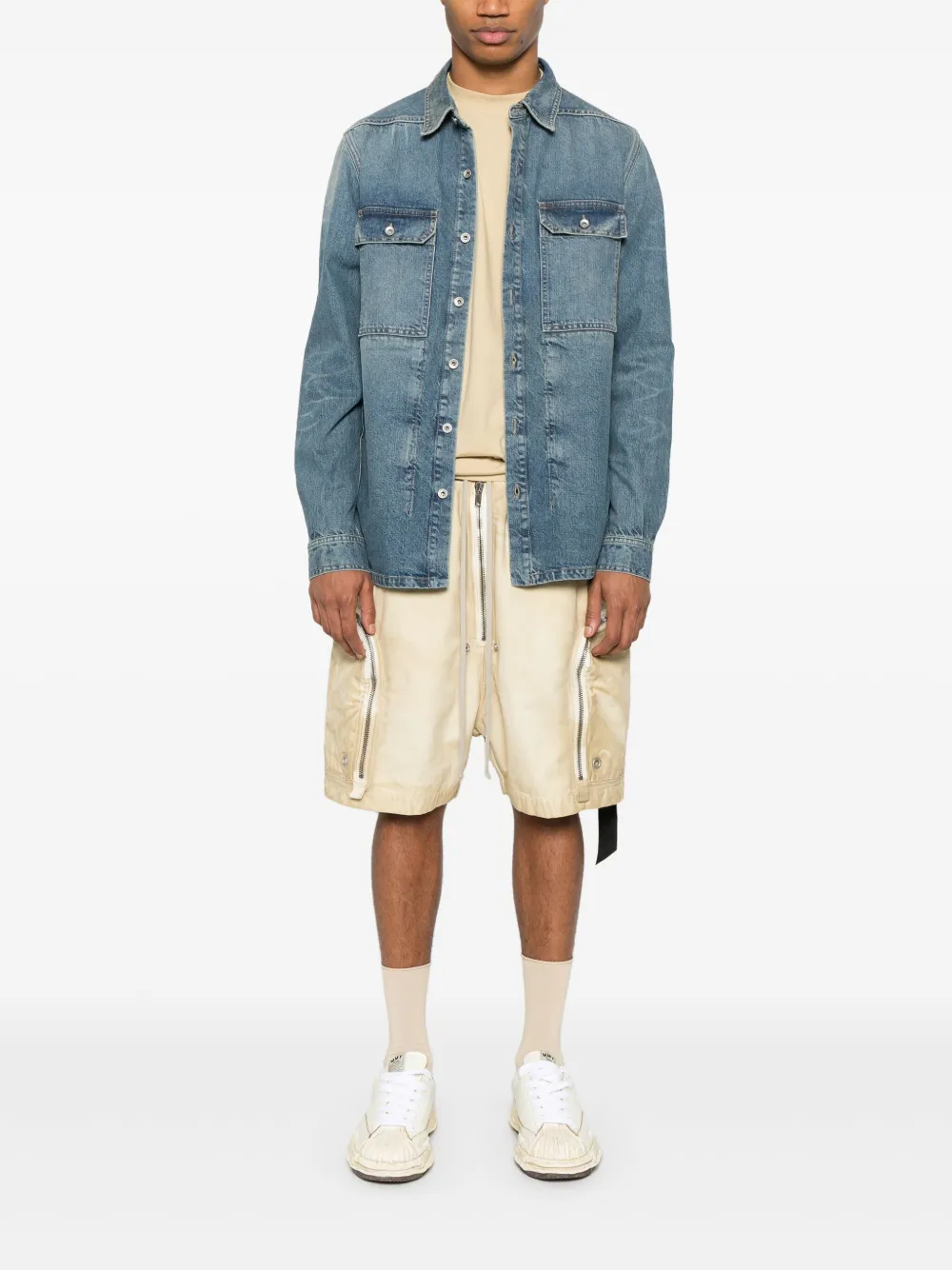 Rick Owens DRKSHDW camisa de mezclilla | Sobrecamisas | Image 2