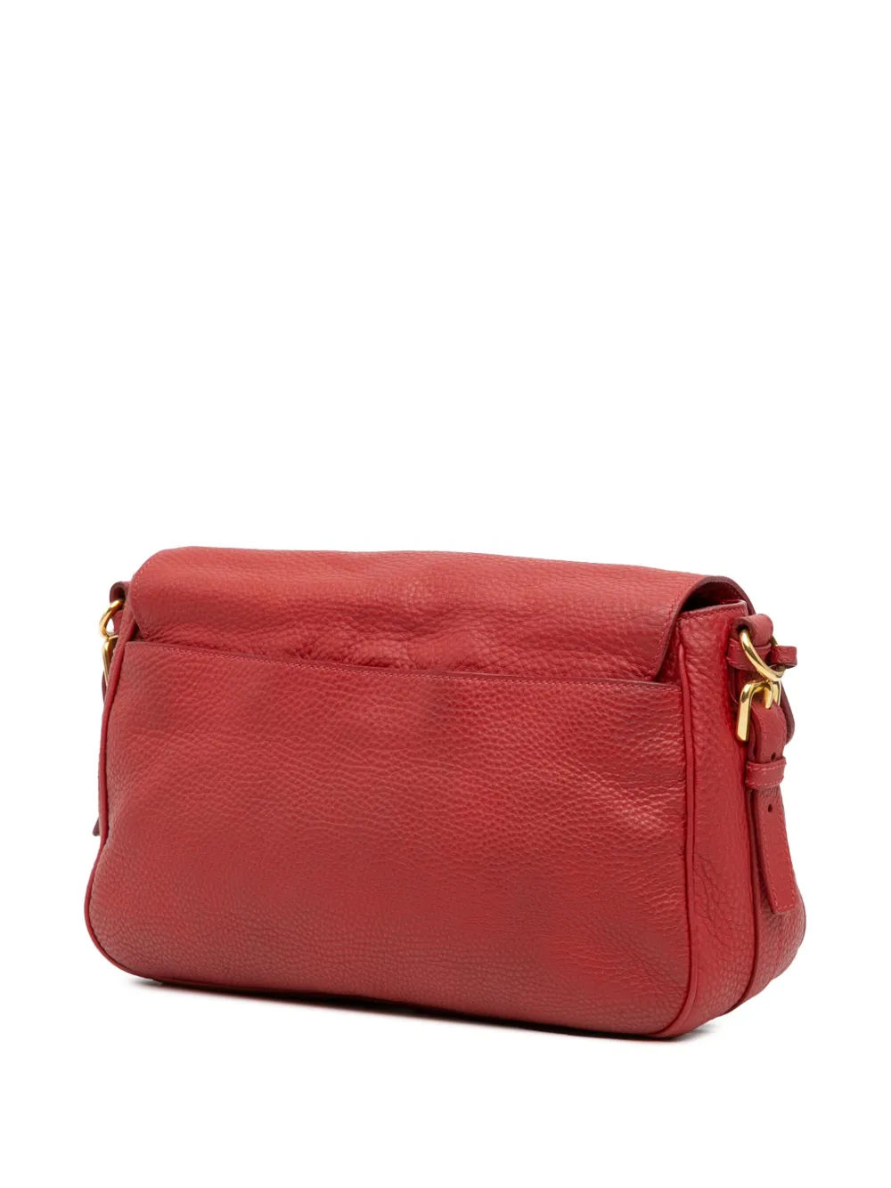 Prada Pre-Owned Borsa a tracolla Vitello Daino con doppia fibbia 2000-2024 | Pre-owned | Image 2