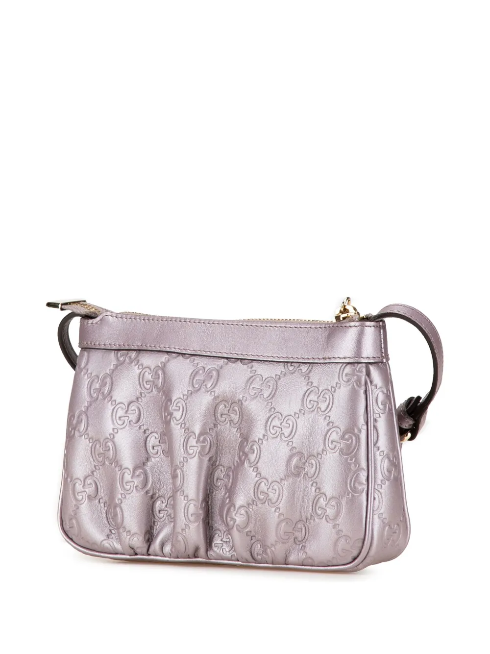 Gucci Pre-Owned 2000-2015 Small Metallic Guccissima Lovely crossbody bag | Pre-Owned | Image 2