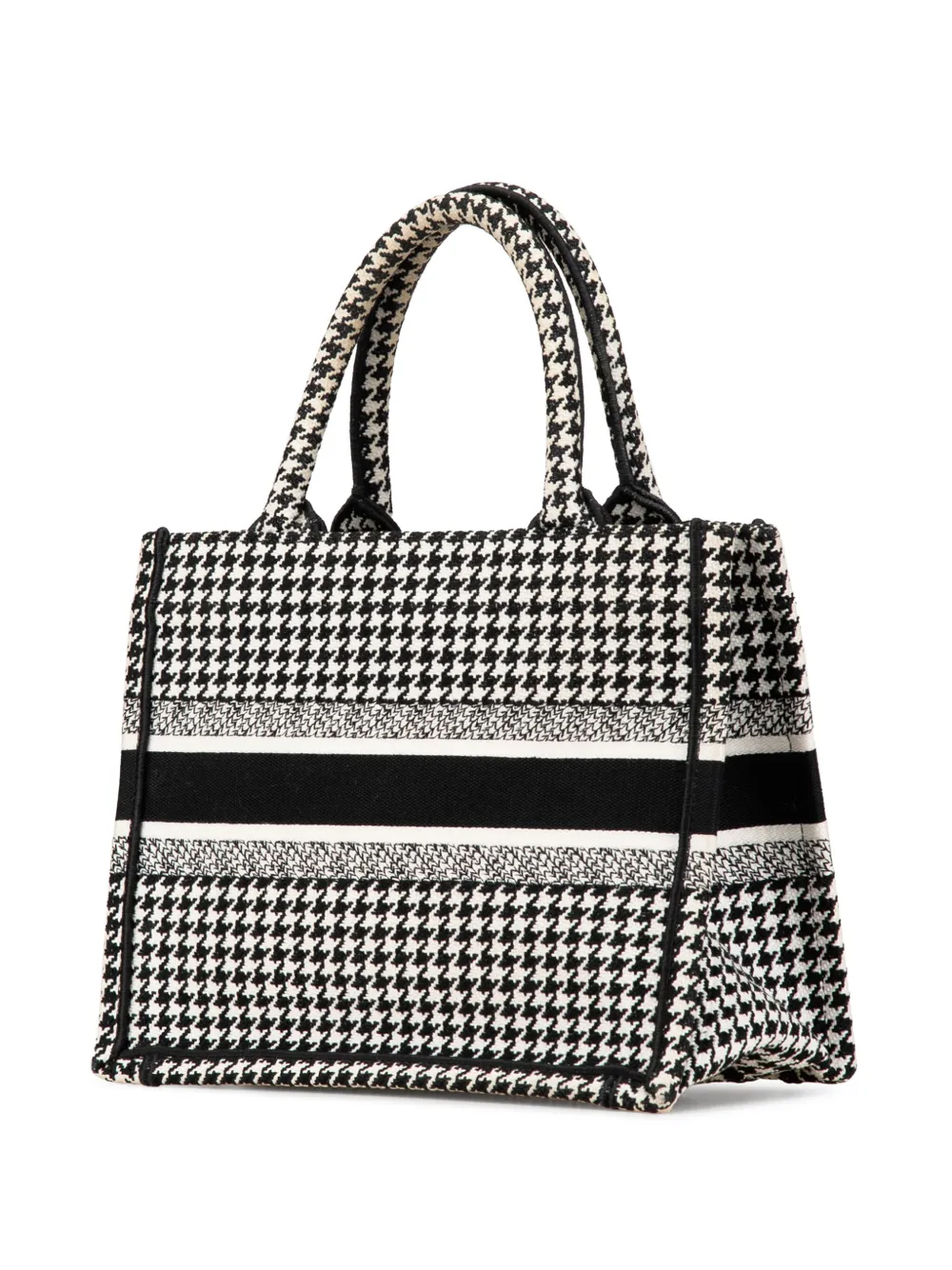 Christian Dior Pre-Owned tote Small Houndstooth Embroidered Book 2023 | Estilos de archivo | Image 2