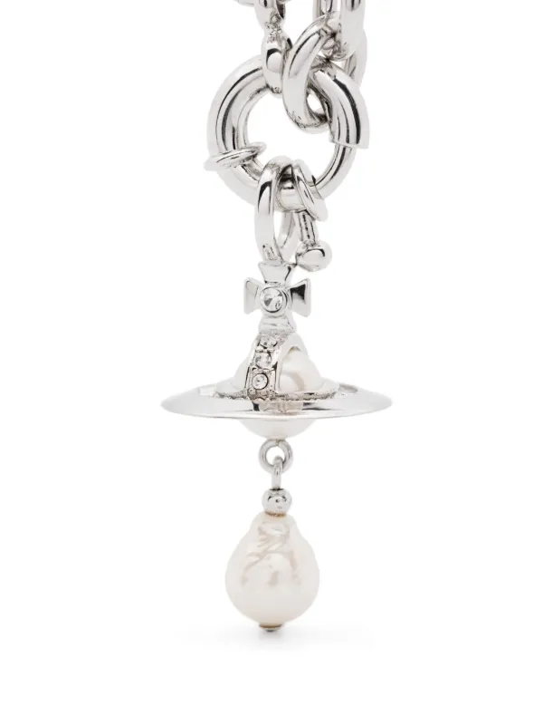 Vivienne Westwood Aleksa ネックレス | シルバートーン | FARFETCH JP