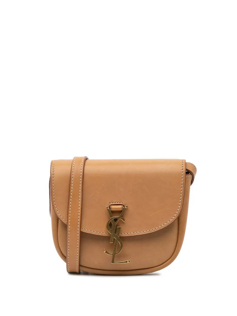 Saint Laurent Pre-Owned 2020 Small Leather Kaia crossbody bag | Brown | Image 1