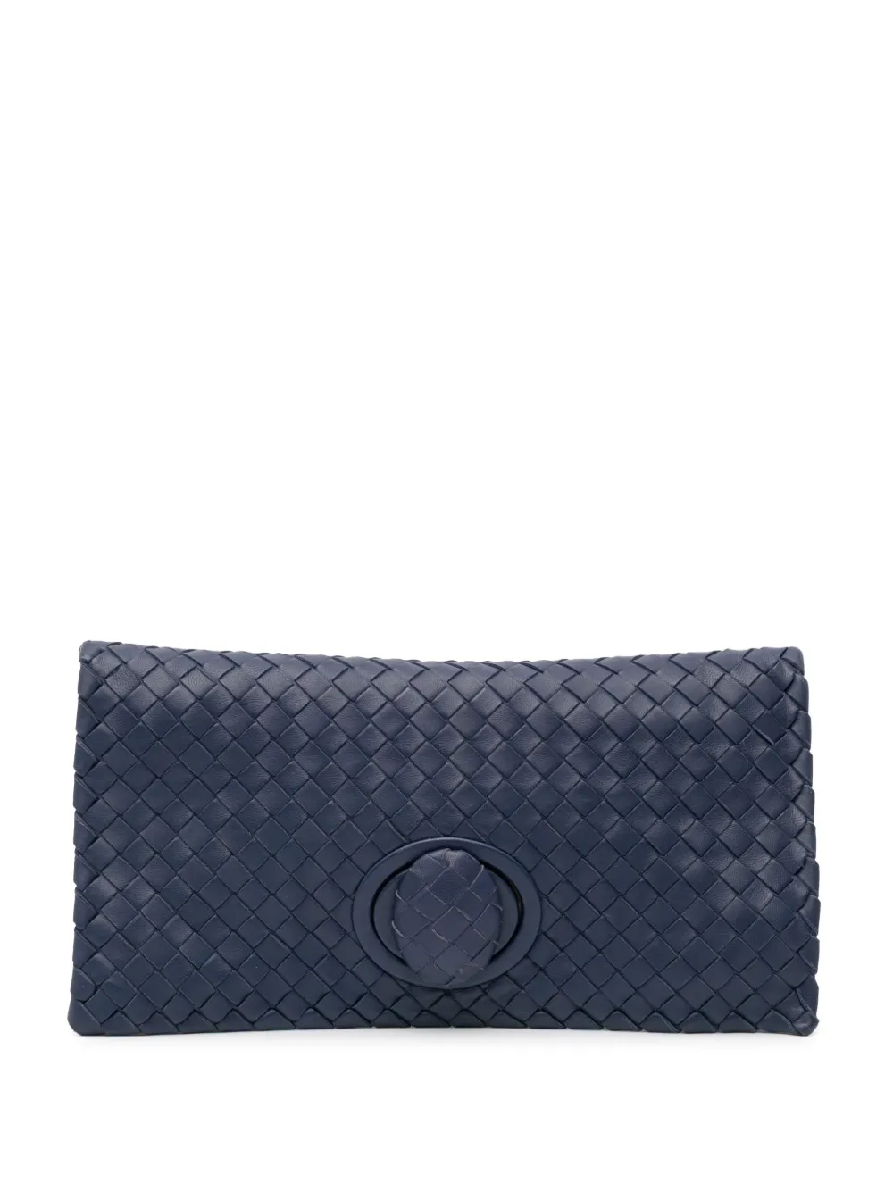 2012-2024 Nappa Intrecciato Turn Lock clutch bag