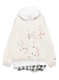 Maison MIHARA YASUHIRO layered hoodie - Neutrals