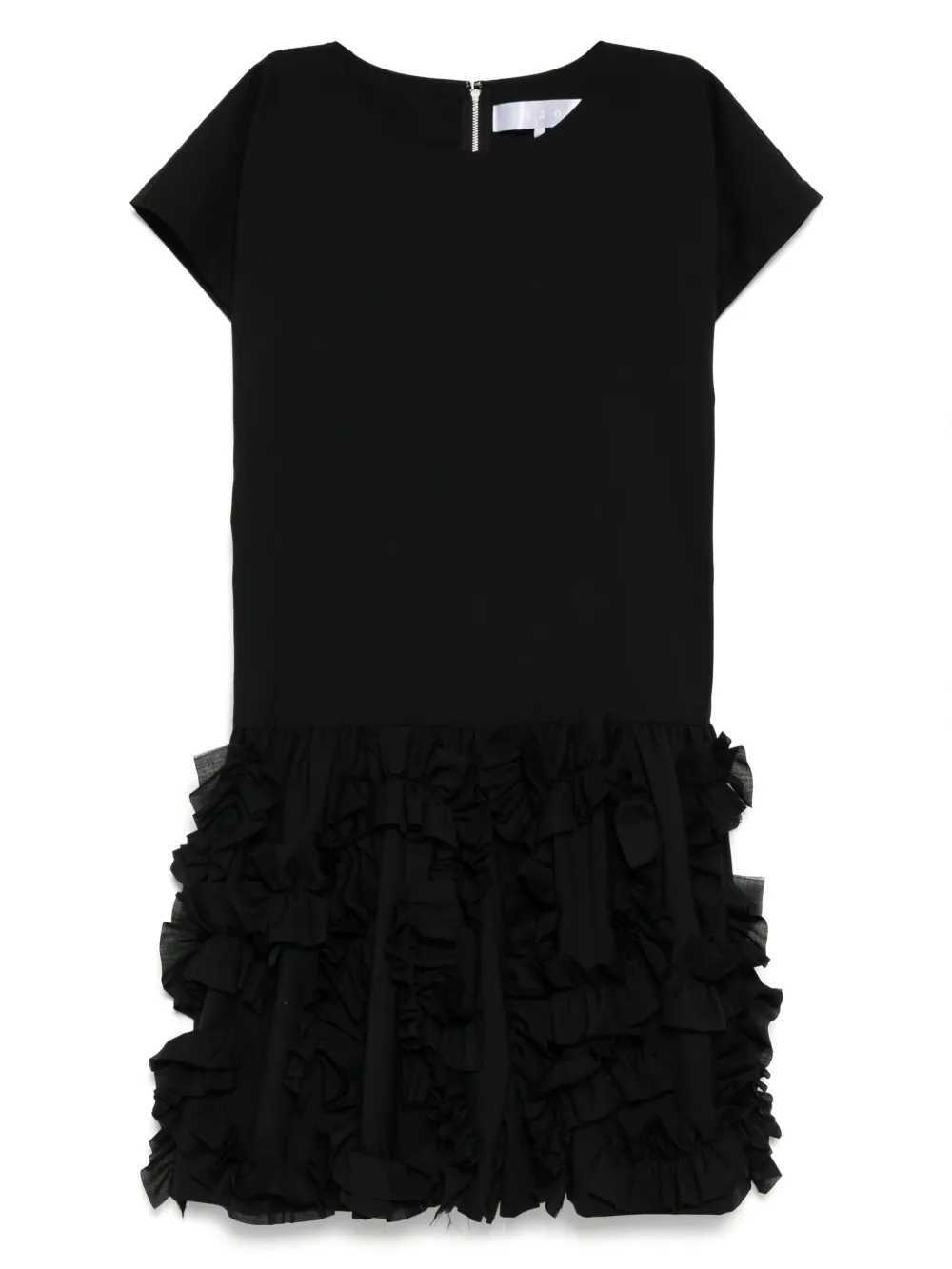 Comme des Garçons TAO Jurk met ruches Zwart