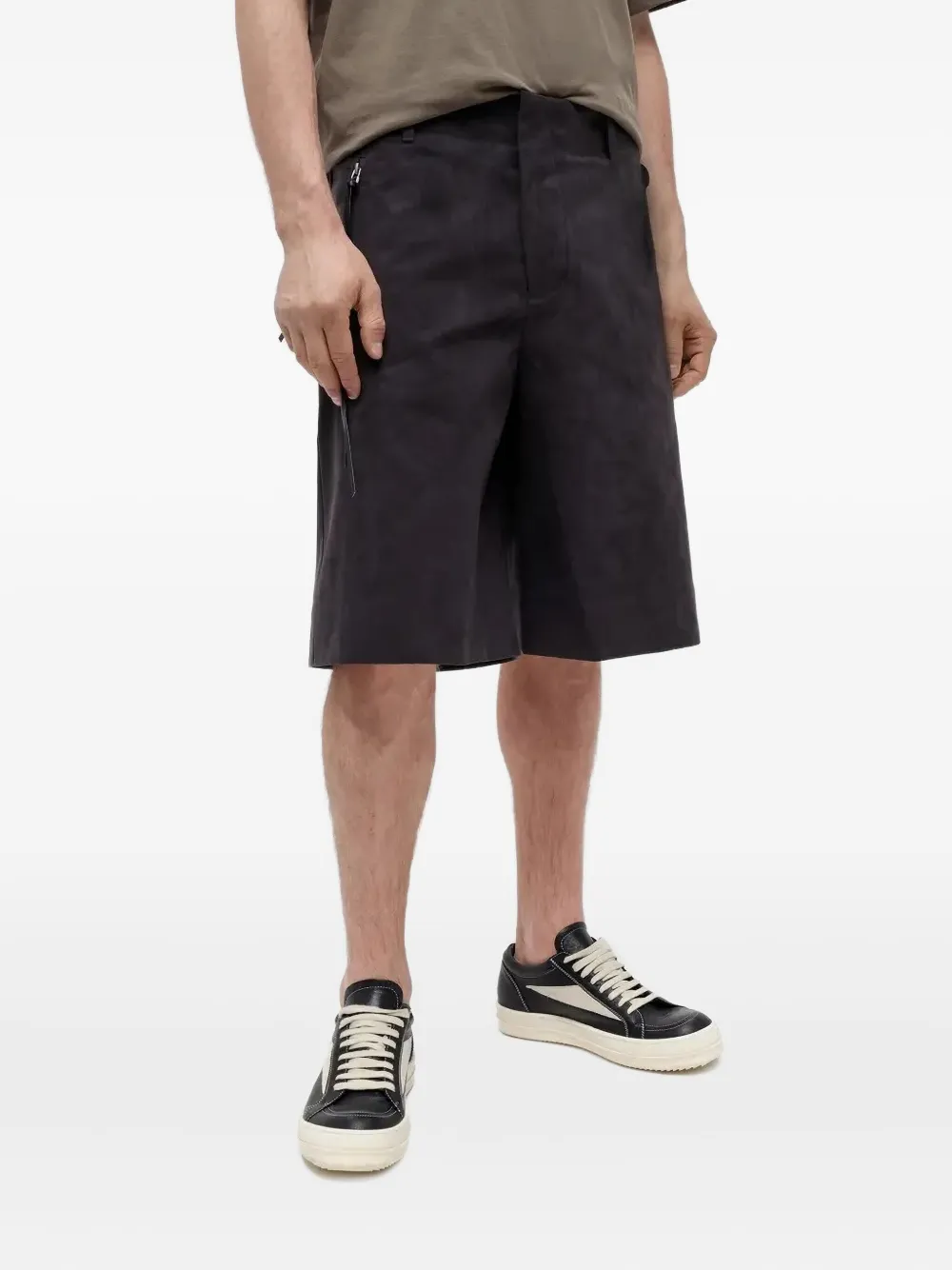 Post Archive Faction Bermuda shorts Zwart