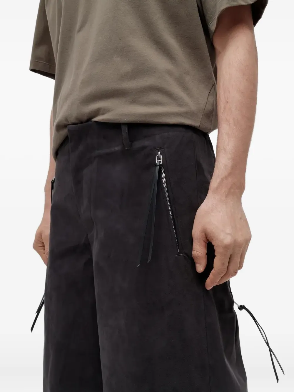 Post Archive Faction Bermuda shorts Zwart