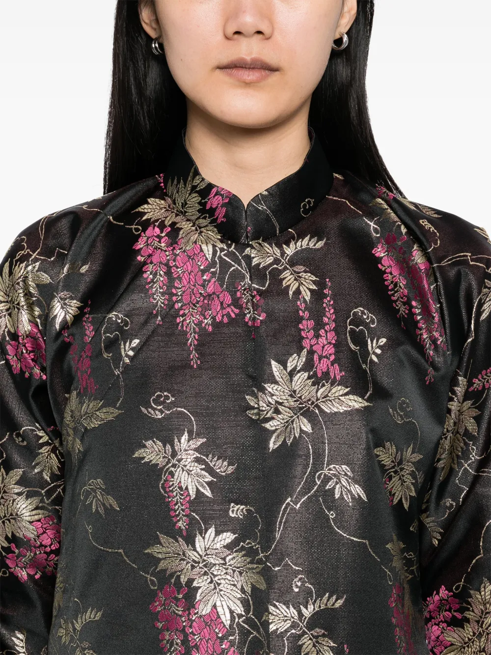 Comme Des Garçons Comme Des Garçons Jack met jacquard Zwart