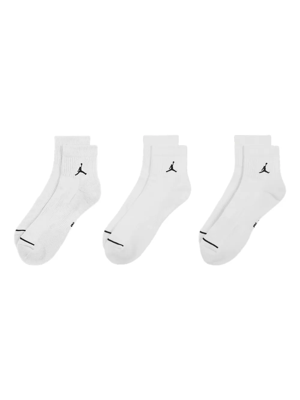 Nike Jordan Everyday cushioned ankle sock (pack of three) | White | Image 1
