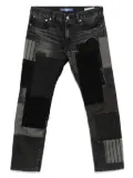 Junya Watanabe MAN patchwork jeans - Black