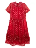 Comme Des Garçons Girl polka-dot dress - Red